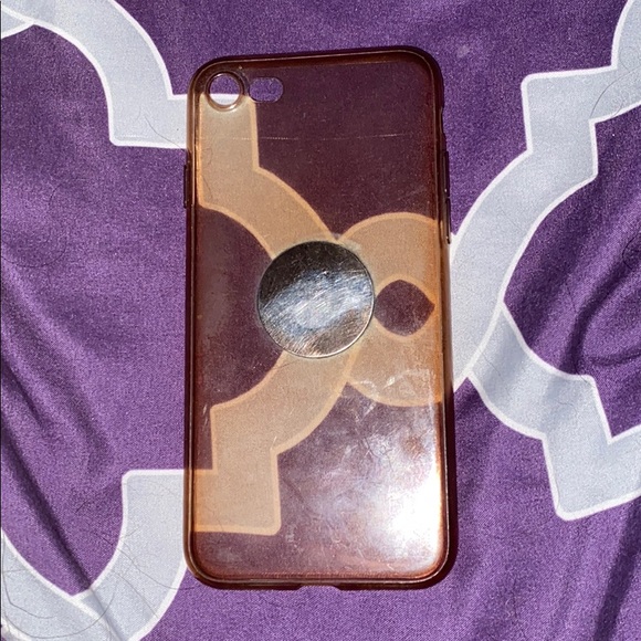 iPhone 7 rubber case with circle magnet - Picture 2 of 2